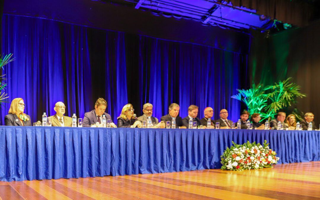 Presidente do TRT-15 participa de aula inaugural da Escola de Justiça de Campinas com palestra do ministro André Mendonça